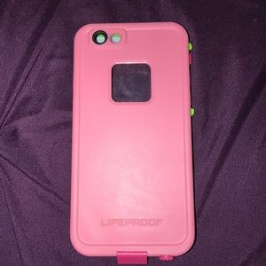 iPhone 6s Pink lifeproof case